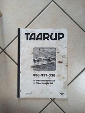 Catalogue Piece Taarup 336 337 338