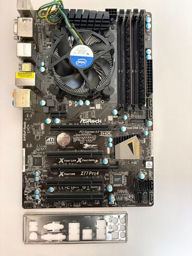 Carte mère asrock z77 pro4 - carte,