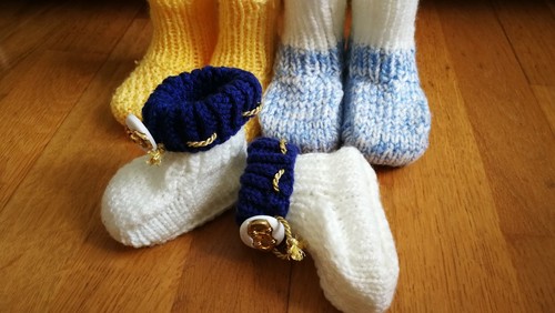 Lot chaussons bébé - de,