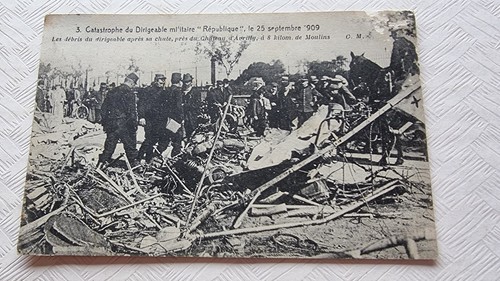 Cpa militaria catastrophe - cpa,, militaria,