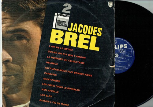 33t jacques brel disque - 33t, lp
