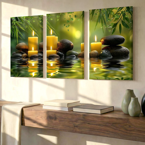 Pieces serene zen stones - pieces,