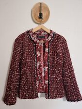 ZARA : VESTE TWEED 44% LAINE