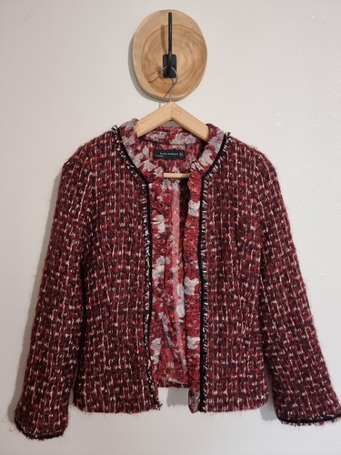 Zara veste tweed - veste, 44%