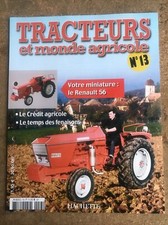 Tracteurs Et Monde Agricole Num 13 Renault 56 Fascicule Seul Hachette