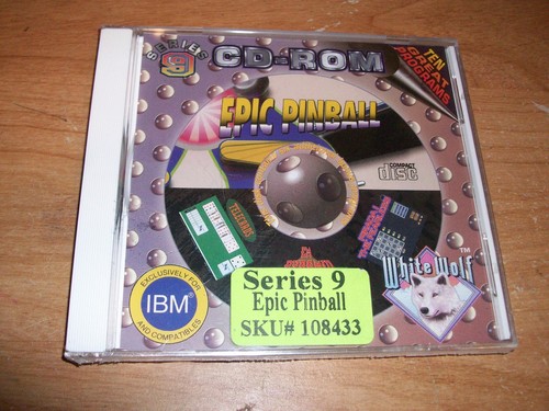 Epic pinball series rom - cd,