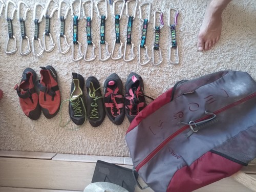 Materiels escalade avec - materiels, sac