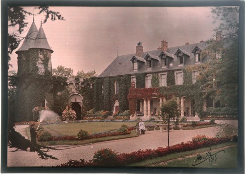 Autochrome daté 1915 signé - autochrome,