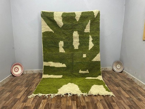 Tapis bohème vert - vert, de