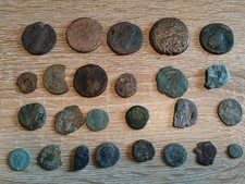 Lot 100 G De Monnaies Romaines  en Mauvais État. 