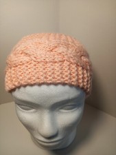 Bandeau Oreilles Femme Ou Headband Coloris Rose Poudre