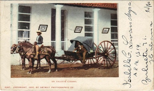 Cpa volante cubano - un,