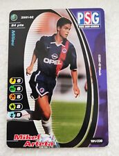 MIKEL ARTETA   PSG  CARTE N° 191/230 Football Champion 2001-02  Wizards