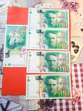 5 Billets 500 Francs Marie