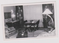 photo ancienne ?️ salon meublé rétro années 1950 mobilier