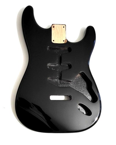 Corps stratocaster noir en - corps,