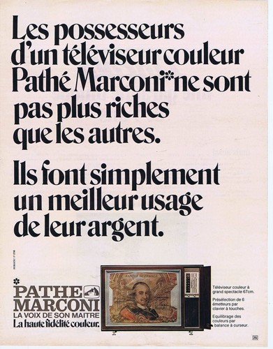 Publicite advertising 095 1971 - publicite,