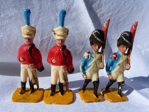 Lot anciens soldats en - de,
