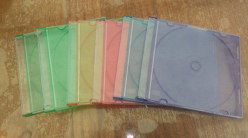 Lot boîtiers vide cd ou - boîtiers,