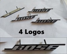 4 x Sticker à clipser Logo  BOSE haut-parleur BMW Mini Mercedes Audi