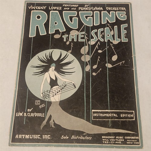 Ragging the scale sheet music - the,