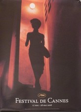 CANNES 2006 FILM FESTIVAL - IN THE MOOD FOR LOVE -WONG KAR WAI - ORIGINAL POSTER