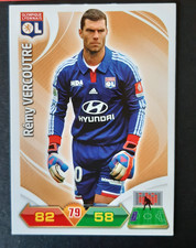 Rémy Vercoutre 113 Lyon Carte Panini Adrenalyn XL Foot France Ligue 1 2012 2013