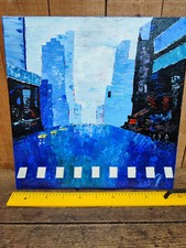 TABLEAU  sur toile signée de