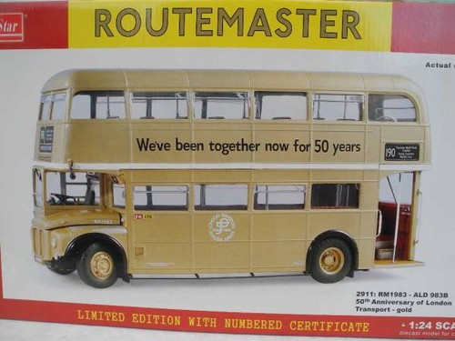Miniature métal die cast bus - métal, die-cast