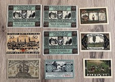 Lot De 15 Billets Allemand (Notgeld) (10)De 1920 A 1922 . Dans L’état