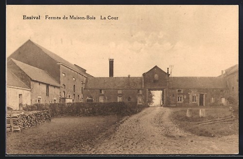 Cpa ensival fermes de - cpa,