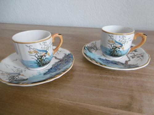 Deux tasses cafe - deux, a