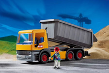 Playmobil -- Pièce de rechange -- Chauffeur camion benne 3265 --