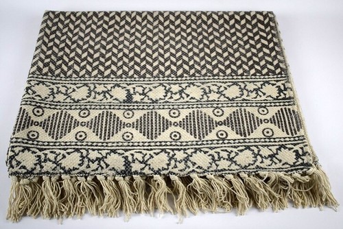 Tapis géométrique noir - tapis,