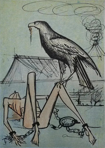 Bernard buffet prométhée - bernard,