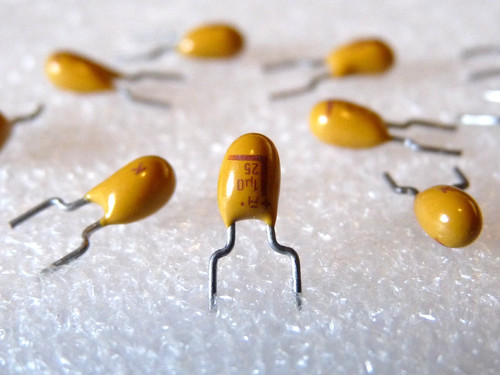 10x 1uf 25v condensateur - 10x,