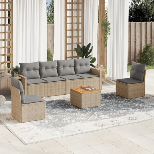 Salon jardin avec coussins - salon, de