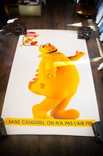 CANDEREL CASIMIR French Bus Shelter Vintage Advertising Poster Original 1999