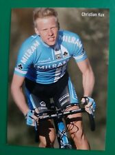 CYCLISME carte cycliste