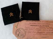 Insigne Patch Pattes de Col