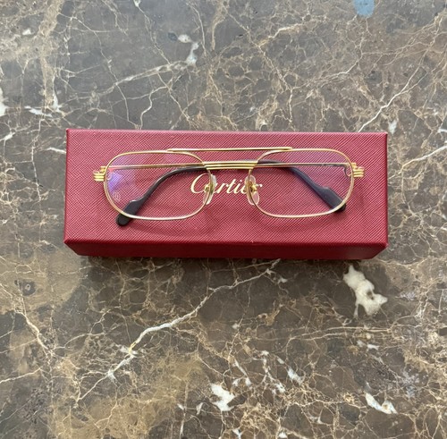 Lunette cartier doré - lunette,