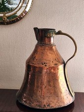 Ancien Broc Cuivre et Laiton