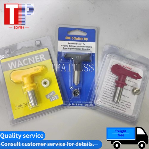 Airless spray gun - spray, tips