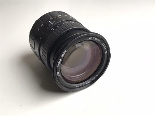 Objectif sigma zoom 200mm d - zoom,