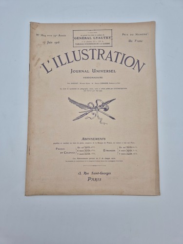 Illustration juin 1916 - l'illustration,