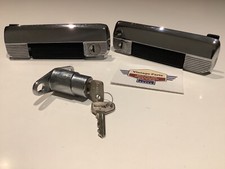 Fiat 128 poignées portes serrure coffre CROMODORA