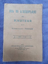 Aviation : Vol de l'aéroplane en hauteur - brochure d'instruction 1ere guerre