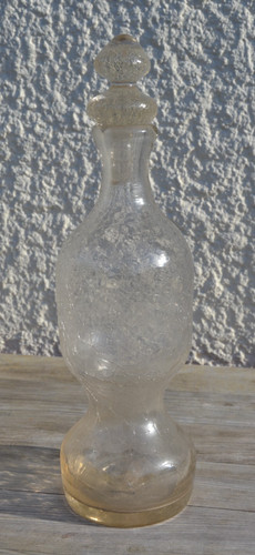 Bouteille vase carafe signé - vase,