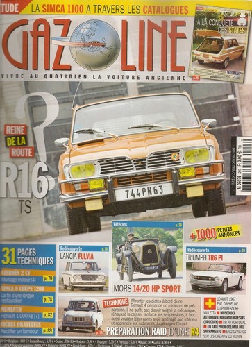 Gazoline 203 simca 1100 - 203,