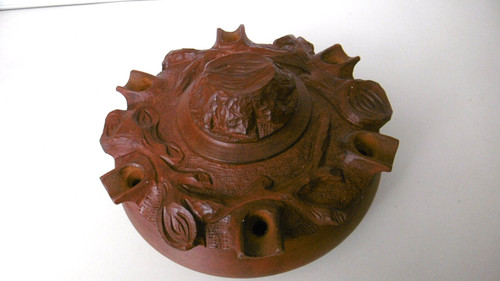 Grolle becs sculptée en - grolle,